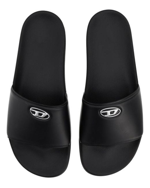 DIESEL Multicolor Multicolour Polyurethane Flat