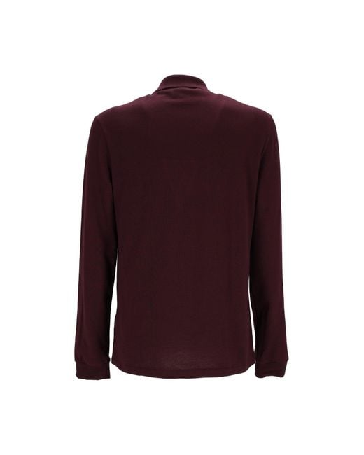 Lacoste Purple Oxalis Polos