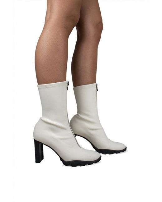 McQueen White Scuba Boots