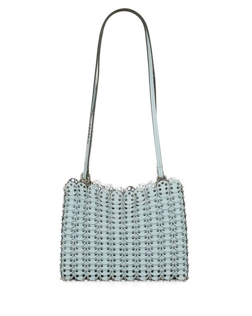 Rabanne Blue 1969 Flip Bag
