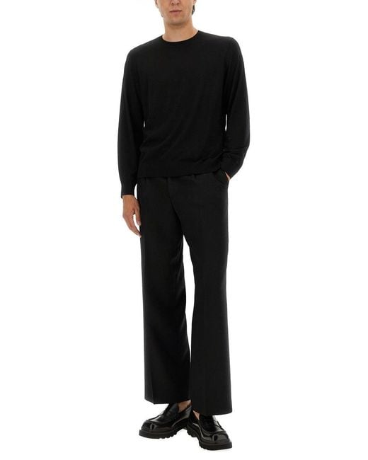 Theory Black Wool Jersey