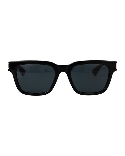 Saint Laurent Black Squared Sunglasses Sl 790 001