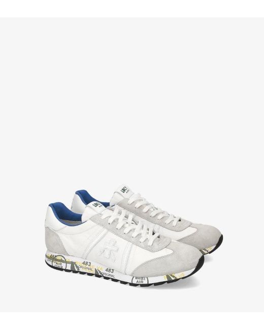 Premiata White Sneakers for men