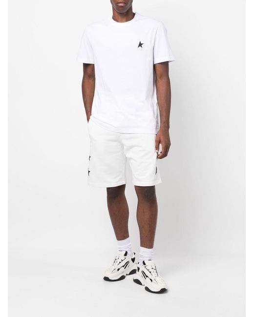Golden Goose Deluxe Brand T-Shirt aus Baumwolle mit -Logo in White für Herren