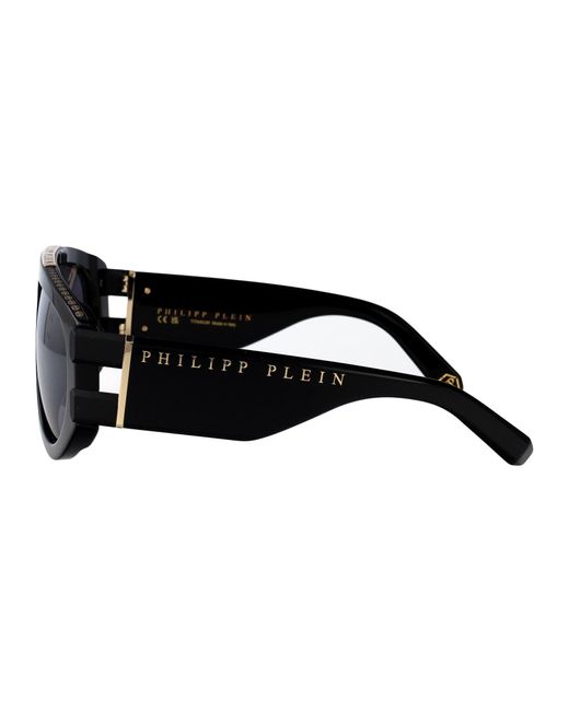 Philipp Plein Black Sunglasses