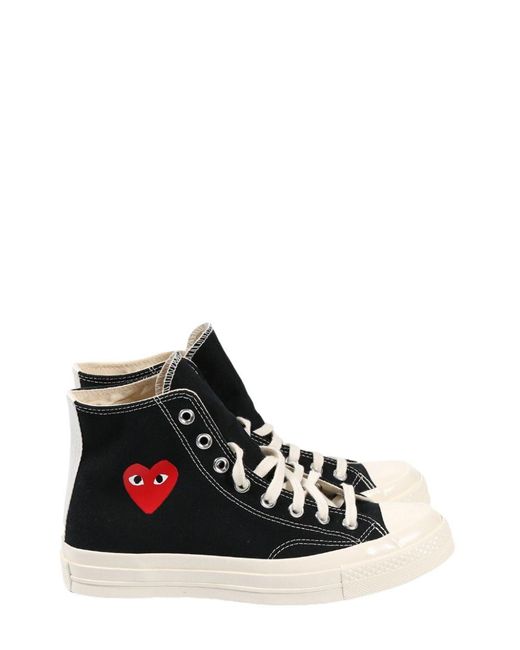 COMME DES GARÇONS PLAY Black Sneakers for men
