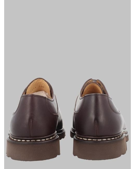 Paraboot Brown Mocassino Derby "Avignon"