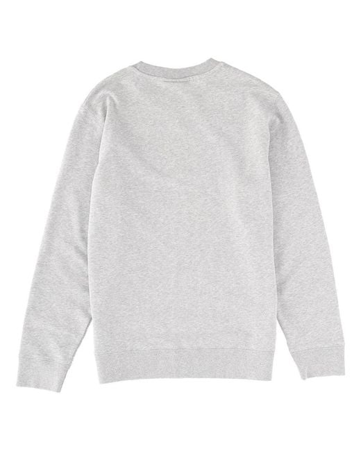 Maison Kitsuné White "Fox Head" Sweatshirt