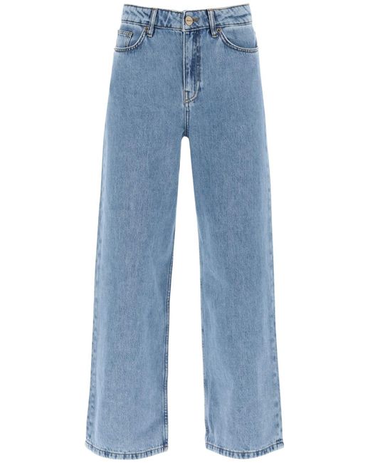 Jeans baggy Willow di Skall Studio in Blue