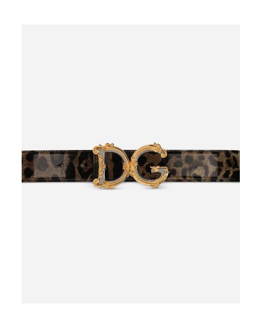 Dolce & Gabbana Black Belts