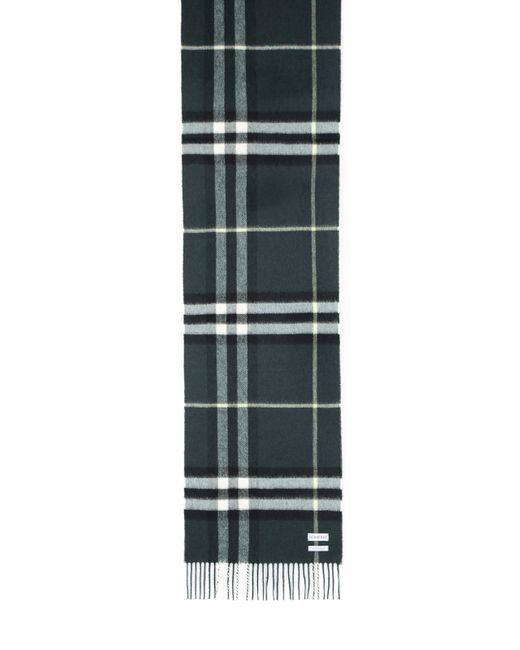 Burberry Green Cashmere Scarf for men
