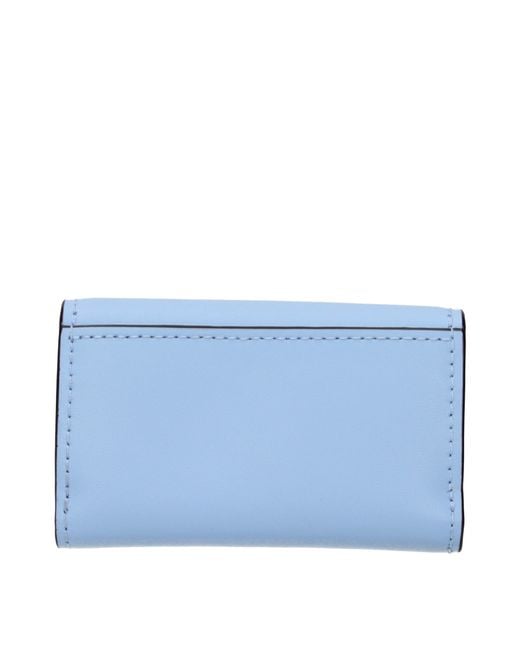 Michael Kors Blue Lyra Wallet Sky/Soft Sky Leather