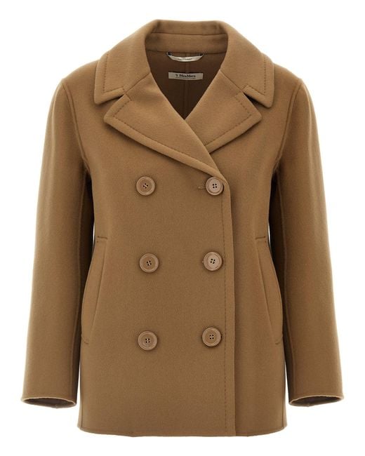 Abrigo 'Elise' Max Mara de color Brown