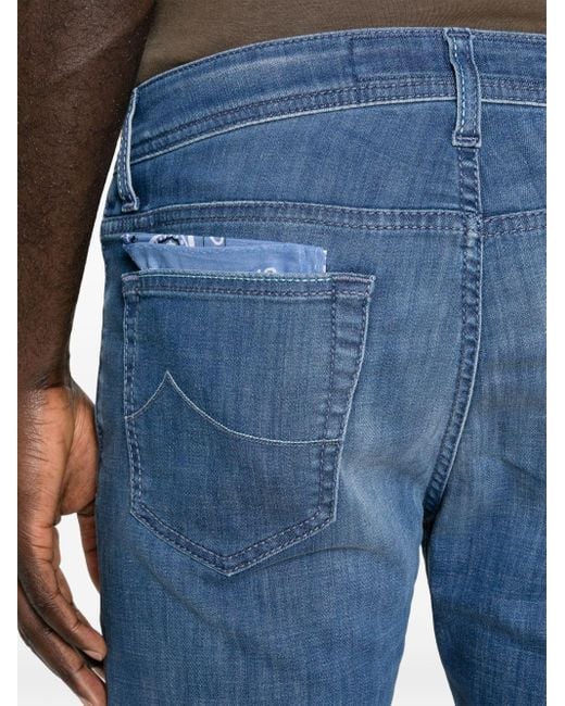 Vaqueros slim Bard Jacob Cohen de hombre de color Blue