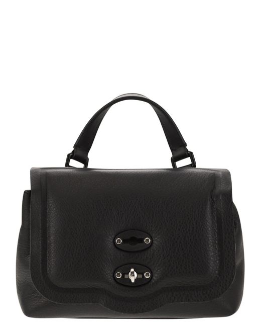 Zanellato Black Postina Pillow Baby Handbag