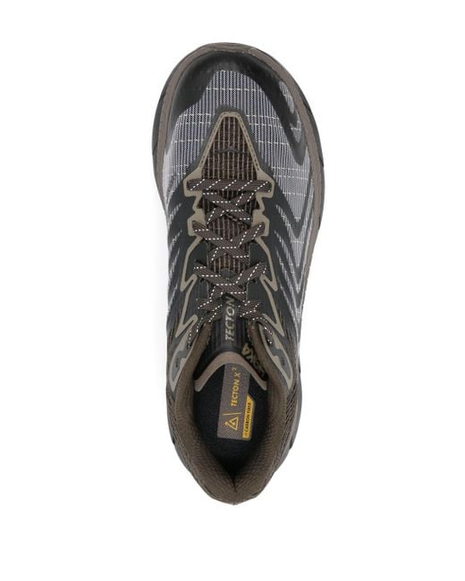 Hoka One One Gray Tech Tecton X 2 Sneakers