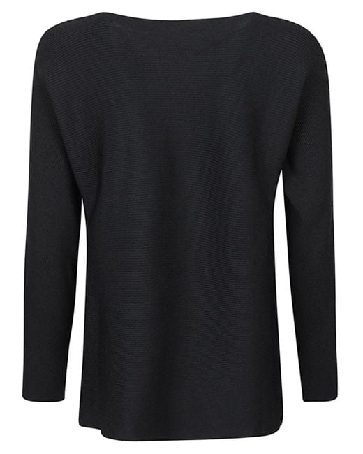 Liviana Conti Black Sweaters Blue