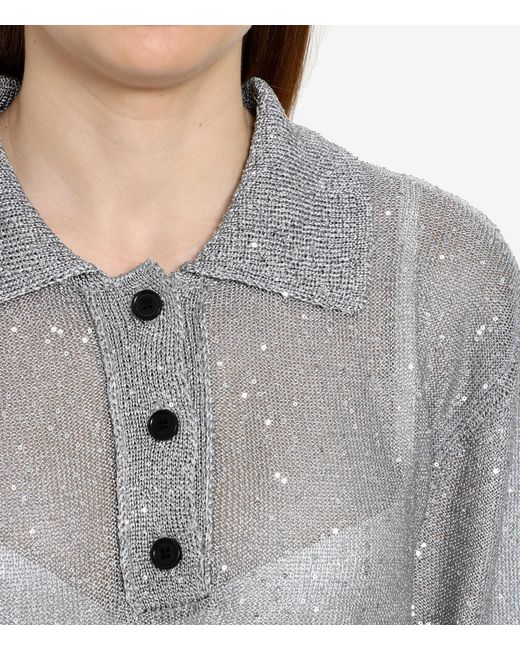 MSGM Gray Sweaters