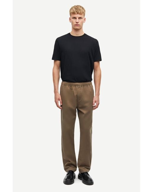 Samsøe & Samsøe Gray Trousers for men