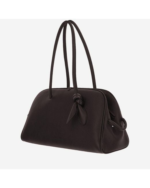 Jacquemus Black Calfskin Travel Bag