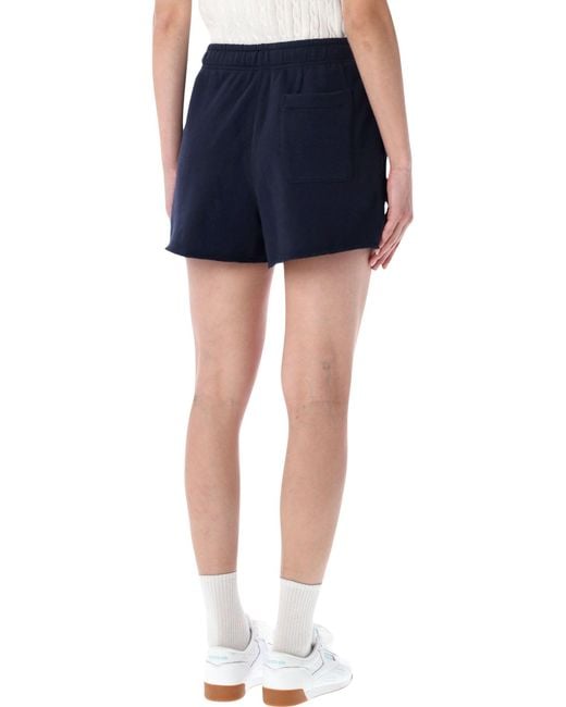 Polo Ralph Lauren Blue Lightweight Fleece Drawstring Shorts