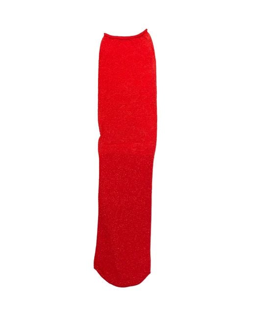 Antipast Red Lurex Long Socks