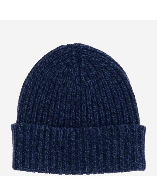 Autry Blue Wool Beanie With Logo for men
