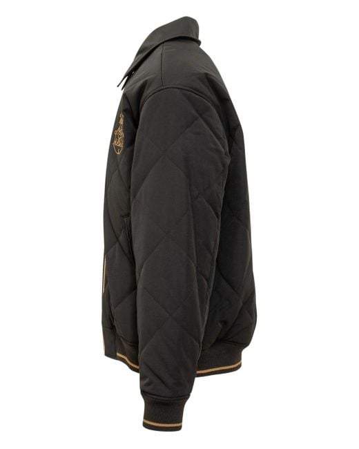 Drole de Monsieur Black La Veste Slogan Tresses