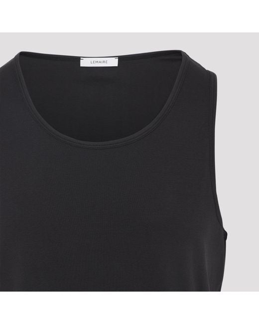 Lemaire Black Tank Top