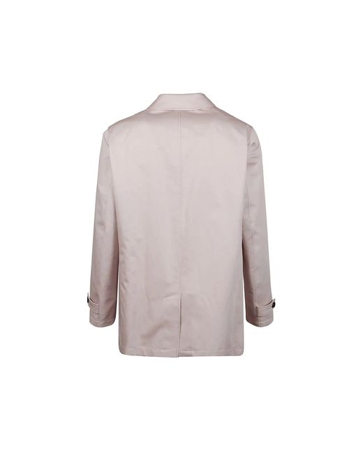 Herno Brown Single Breasted Coat