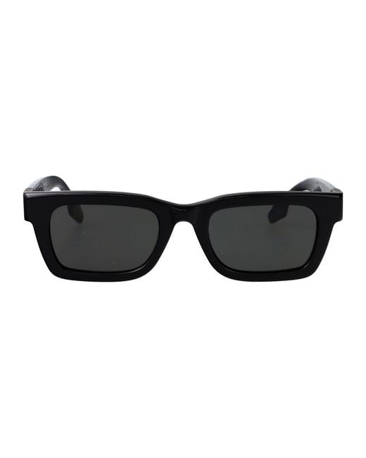 Vision Of Super Black Squared Sunglasses Vs0001 Sun 004