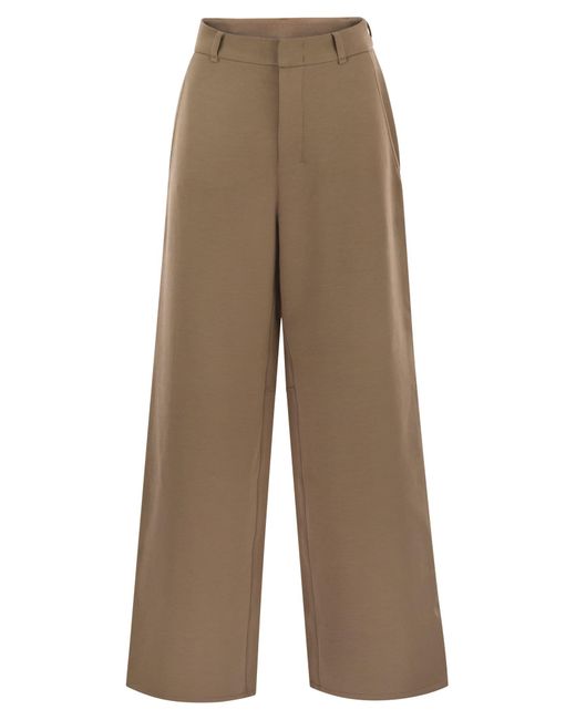 Max Mara Natural Merlot Trikothose
