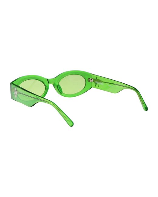 The Attico Green Sunglasses