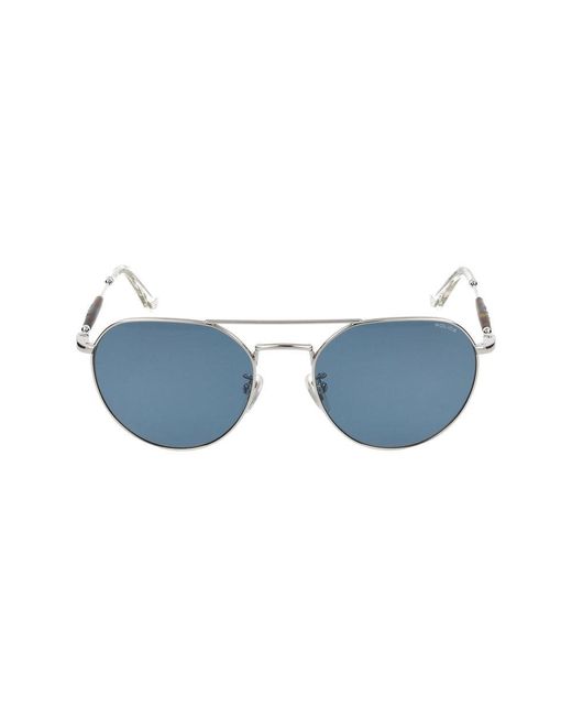 Police Blue Sunglasses Splf14 /19/140