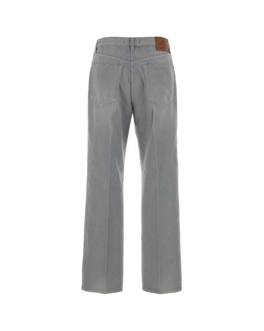 Prada Gray Denim Jeans