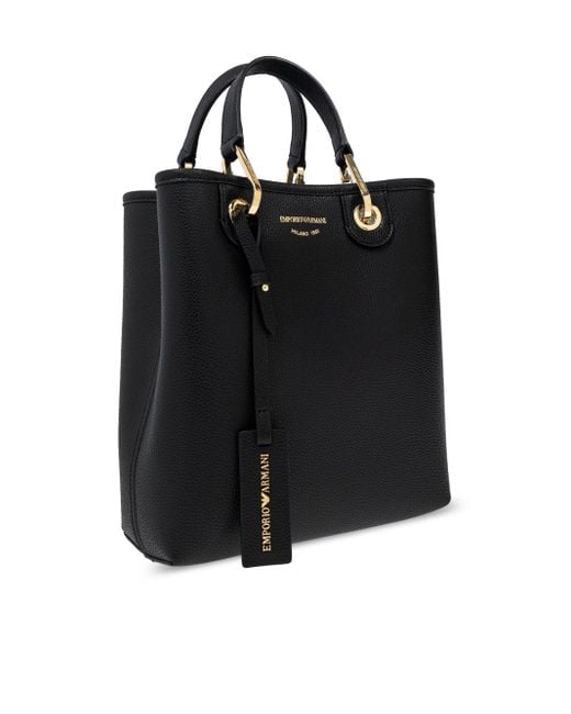 Emporio Armani Black Myea Handtasche