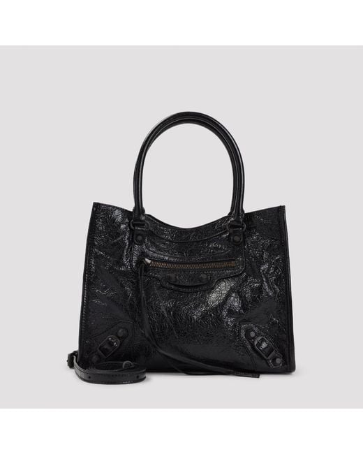 Balenciaga Black Le City Tote Mini Bag