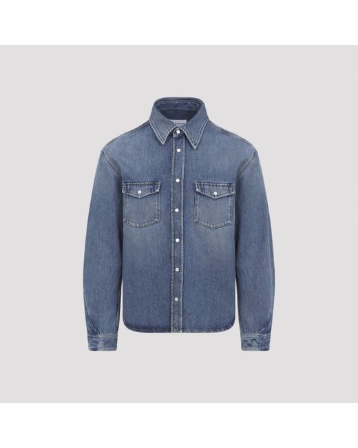Givenchy Klassiek Overhemd Van in het Blue voor heren