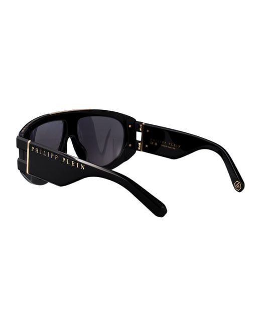 Philipp Plein Black Sunglasses