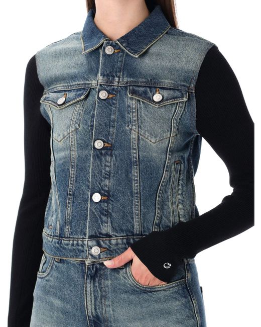 Coats Azul Coperni de color Blue