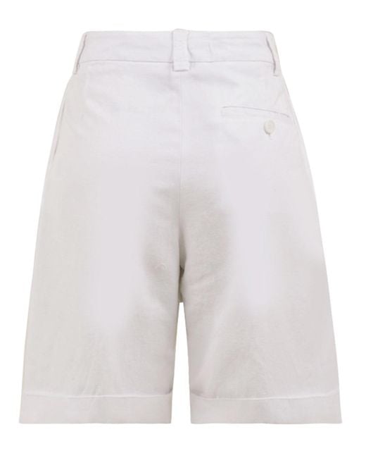 Aspesi White Shorts