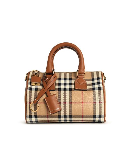 Burberry Natural 'Bowling' Mini Bag