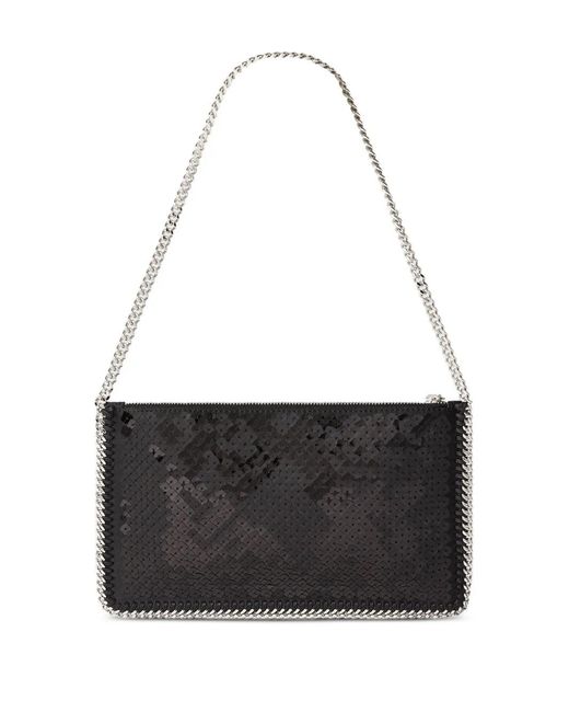 Stella McCartney Black Falabella Shoulder Bag