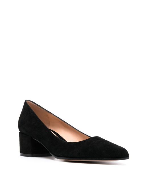 Gianvito Rossi Black Slip-On Pumps