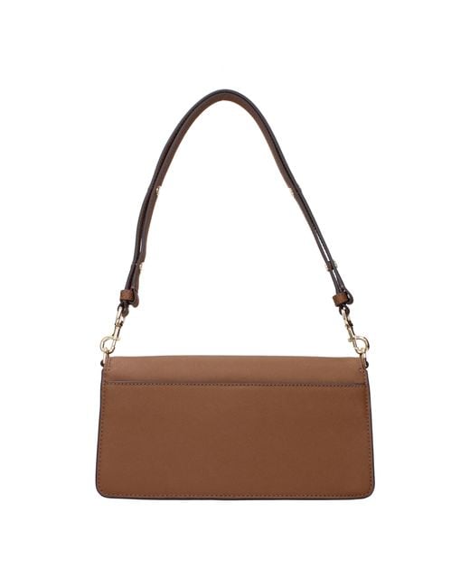 Tory Burch Brown Leather Shoulder Bag