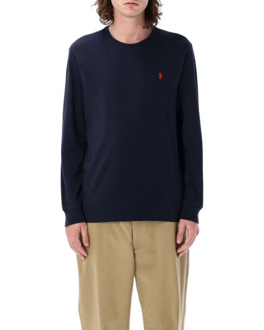 Polo Ralph Lauren Blue T Shirts And Polos