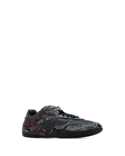 Miu Miu Black Allacciate