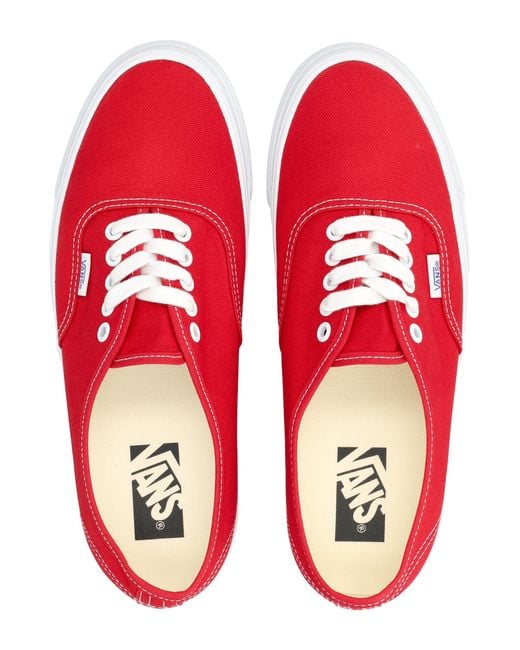 Vans Red Authentic Reissue 44 Sneakers Racing