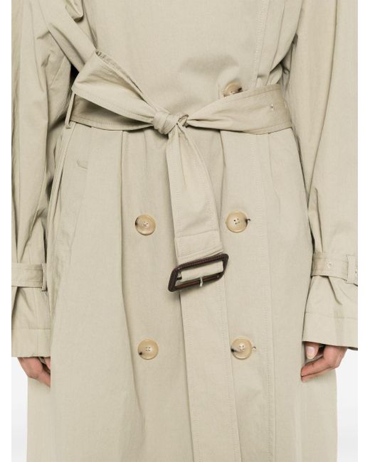 Totême  Natural Cotton Blend Trench Coat