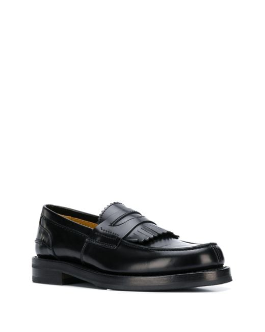 Our Legacy Black Loafer Shoes